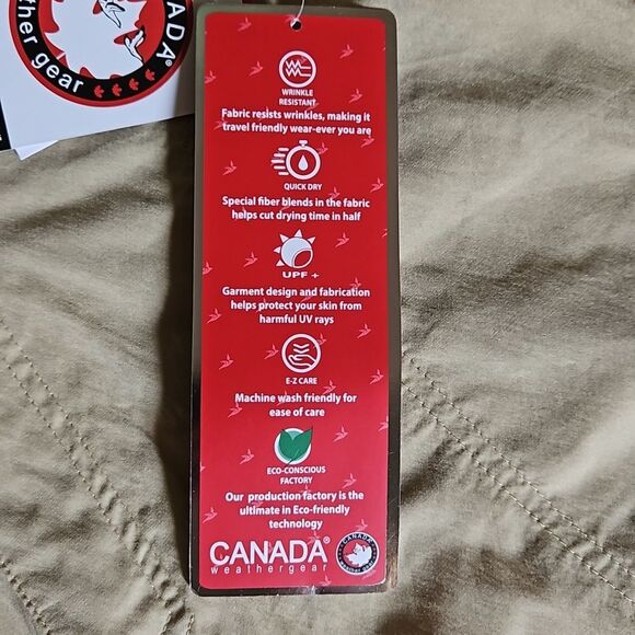 Canada Weathergear XL shorts new with tags, khaki colored, spring, summe… - Picture 5 of 7